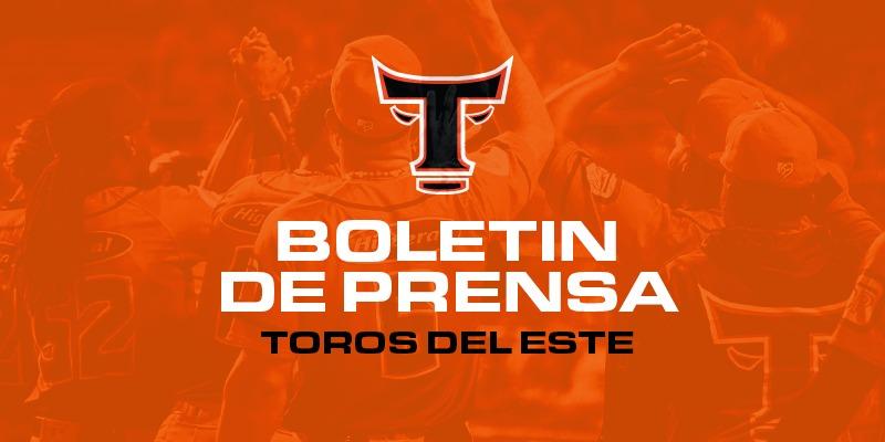 Noticias y estadísticas de los Toros del Este / 26-Noviembre-2025